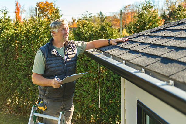 Professional Roof Inspection technician working in Maddock, ND